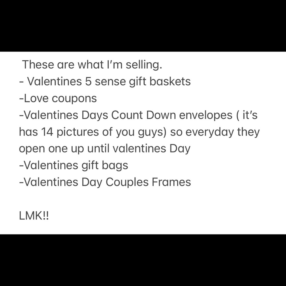 Valentines Items